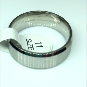 Unisex Stainless Steel Wedding Ring